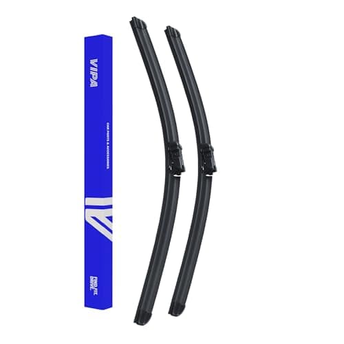 Image of Vipa Car Parts Premium Wiper Blade Kit | Fits: BMW 5 Series G30/F90 Saloon (Sep 2016 Onwards) | All-Weather Performance | Durable, Streak-Free Windshield Wipers | Easy Installation