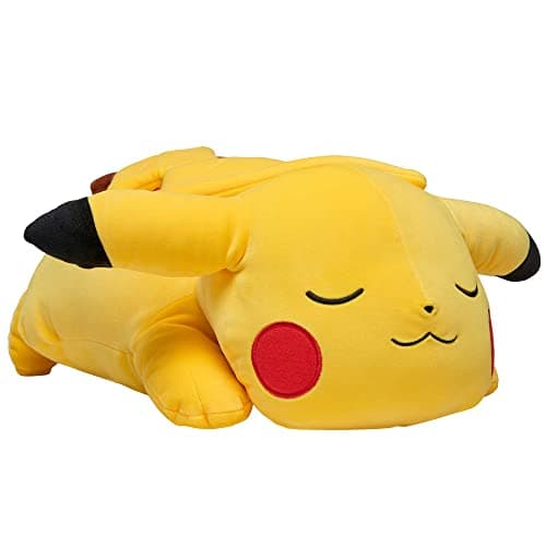 Image of Pokémon 18 Inch Pikachu Plush Toy (Sleep Plush) Multicolor