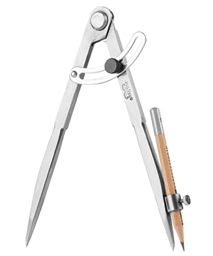 Image of Mr. Pen- Professional Compass for Woodworking, 8 Inch Compass with Wing, Large Compass for Geometry, Compass Drawing Tool, Woodworking Compass, Pencil Compass for Carpenter, Drafting, Drawing Compass