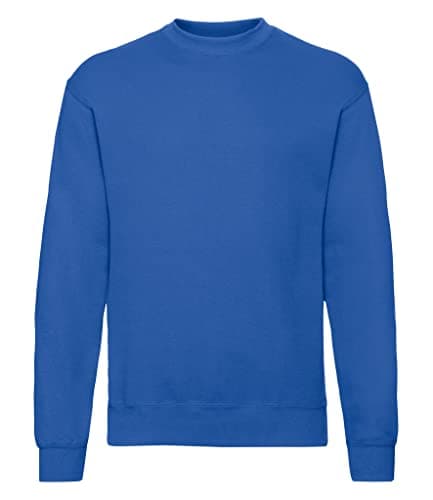 Image of Fruit of the Loom Classic Set-In Sweatshirt SS200 (L, Royal Blue)