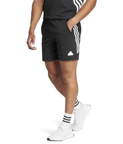 Image of adidas Men's Future Icon 3 Stripes Shorts, Black, X-Large