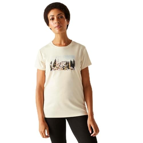 Image of Regatta Womens Fingal IX T-Shirt Light Vanilla