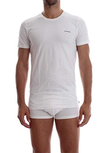 Image of Diesel Men's Essentials Randal Crew T-Shirt, White, XL