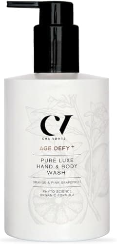 Image of Green People Age Defy+ Pure Luxe Hand & Body Wash - Natural & Organic Luxury Wash - Paraben & SLS Free - Vegan, 300ml