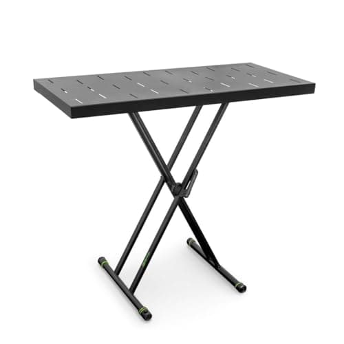 Image of Gravity KSX 2 RD SET 2 - Keyboard stand X-Form double and support table Set 2, black