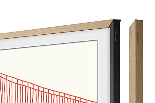 Image of Samsung The Frame 50 Inch (VG-SCFA50TKBXC) in Modern Teak