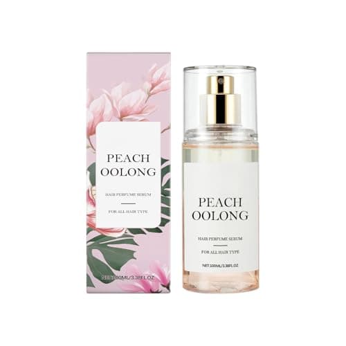 Image of Hair Perfume for Women,Lightweight Long Lasting Fragrance Mist - Hydrating Serum Alcohol Free Formula, Oil Scented Hair Spray with Keratin & Elastin (100ml, Pink)