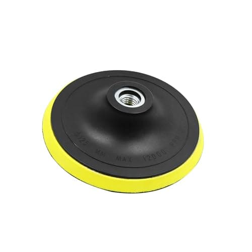 Image of TUCKBOLD 5 Inch M14x2.0 Pad Backing Plate Hook Loop Polisher for Car Auto Automotive Parts