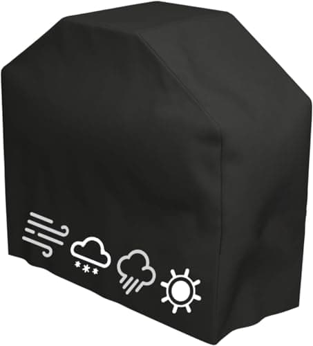 Image of BBQ Cover,Barbecue Covers,BBQ Covers Waterproof Heavy Duty Large,Barbecue Cover,BBQ Covers-Oxford Fabric Waterproof (120X66X120)