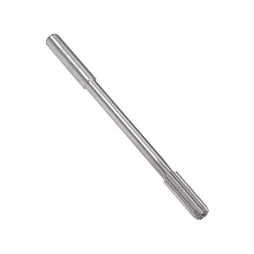 Image of sourcing map 6.2mm Chucking Reamer, HSS Cobalt M35 Lathe Machine Reamer D4 6 Straight Flutes, Round Shank Milling Cutting Tool, for Stainless Steel Alloy Copper Metal