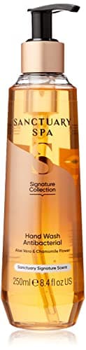 Image of Sanctuary Spa Antibacterial Hand Wash, No Mineral Oil, Cruelty Free & Vegan Liquid Hand Soap, 250ml