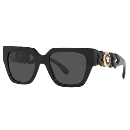 Image of Versace 0VE4409 GB1/87 53 (VER15) Ladies Black Sunglasses