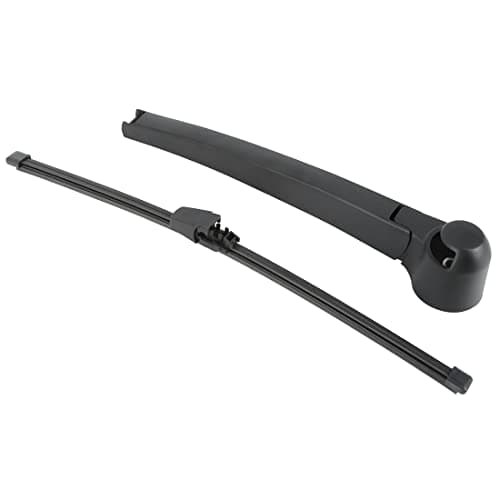 Image of X AUTOHAUX 330mm Vehicle Rear Windscreen Wiper Blade Arm Set - 13inch