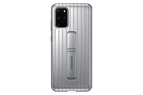 Image of Samsung Original Galaxy S20+ 5G Protective Standing Cover/Mobile Phone Case - Silver