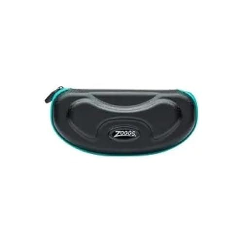 Image of Zoggs Elite Goggles case Black/Turquoise