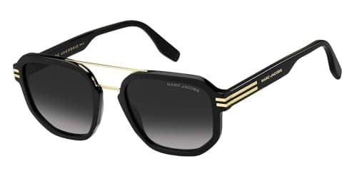 Image of Marc Jacobs Marc 588/s 807/9O BLACK Sunglasses Men's Polyamide, Standard, 53