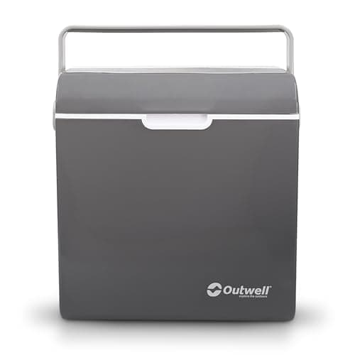 Image of Outwell ECO Prime 24L Cool Box – Electric Camping Cooler & Warmer 12V/230V with Heating Function, Portable Car Coolbox, Insulated Food & Drink Cooler for Camping, Travel & Picnics