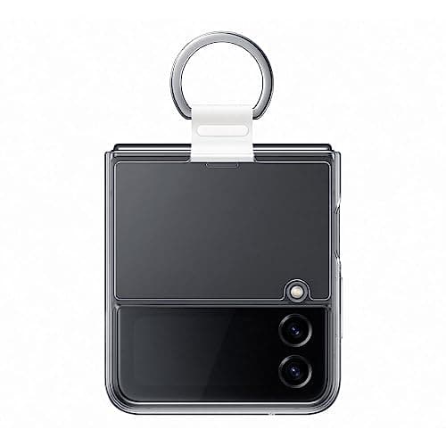 Image of Samsung Galaxy Z Flip4 Official Clear Cover with Ring Transparent
