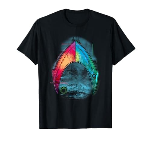 Image of Aquaman Mera Logo T-Shirt