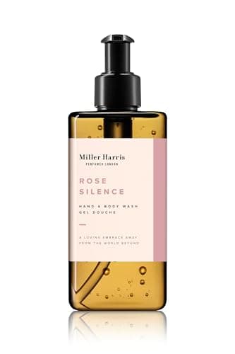 Image of Miller Harris Rose Silence Hand and Body Wash 300ml – A Rose Scent Mum Will Return to Long After Mother’s Day | Coconut Extract & Vitamin E
