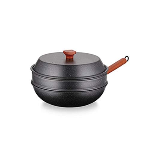 Image of Frying Pan, Multi-Function Electric Steamer with Lid, Multi-Purpose Pot, Frying Pan, Cookware Pot