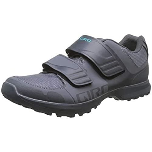 Image of Giro Berm, Women’s Mountain Biking Shoes, Multicolour (Titanium/Dark Shadow 12), 5 (38 EU)