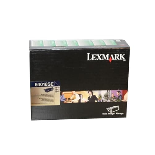 Image of Lexmark 64016SE T640 Toner Cartridge 6000 Pages Return, Black