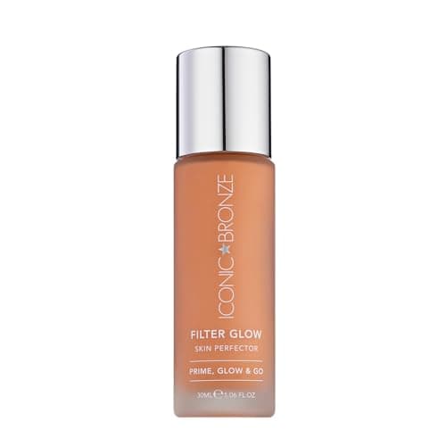 Image of Iconic Bronze Filter Glow Skin Perfector, Primer, Highlighter, Complexion Enhancer, Skin Loving Ingredients, Sheer Coverage (Medium)