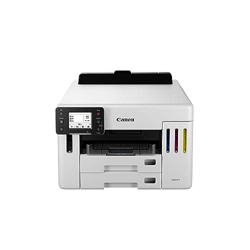 Image of Canon MAXIFY GX5550 – Refillable ink tank Wi-Fi Printer. Ideal for businesses that need cost-effective, high-speed printing