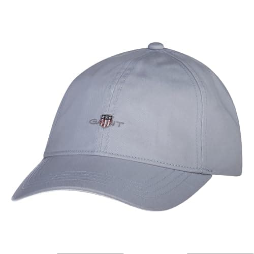 Image of GANT Men's Shield Cotton Twill Cap, Muted Blue, One Size