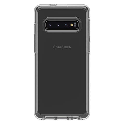 Image of OtterBox Galaxy S10 Symmetry Series Case - CLEAR, ultra-sleek, wireless charging compatible, raised edges protect camera & screen