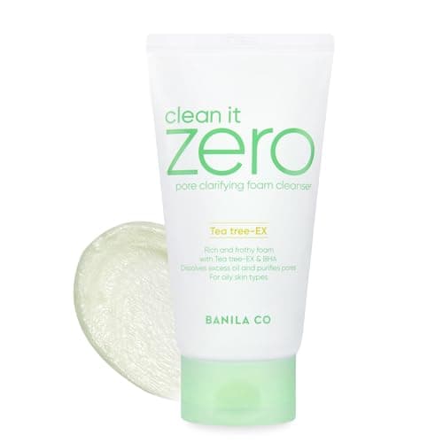 Image of BANILA CO Clean It Zero Pore Clarifying Foam Cleanser | Face Wash Cleanser | Purifying Foaming Cleanser balances unclog pores 150ml