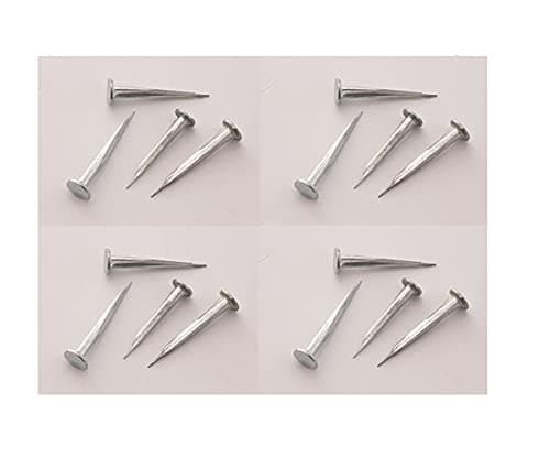 Image of SISI UK® 50 x Fine Cut - UPHOLSTERY/CARPET TACKS/PINS/NAILS - Size:10mm,13mm,15mm & 20mm Zinc (10mm)