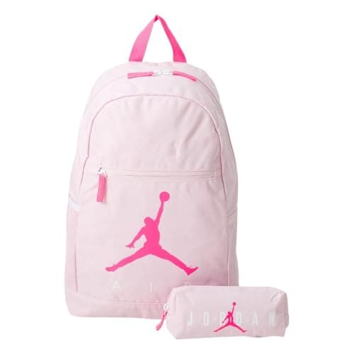 Image of NIKE Jordan Set Backpack and Pencil Case Air Pink Code 9B0503-I0A