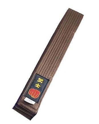 Image of Longford Store UK Karate Belt Martial Arts Taekwondo Judo Kickboxing Ju-Jitsu Shotokan (Brown, 240cm Junior)