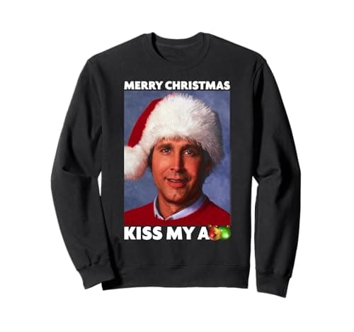 Image of National Lampoon's Christmas Vacation Merry Kiss Sweatshirt