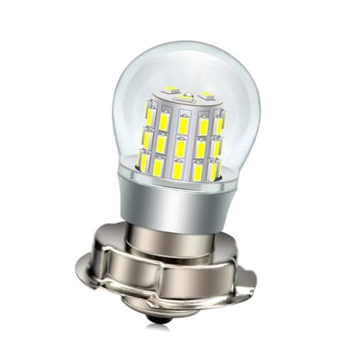 Image of Ruiandsion P26S LED Motorcycle Bulb White 6000K 3014 LED Chip 39SMD 10V 24V 30V for Motorbike Fog or Daytime Running Lights Pack of 1