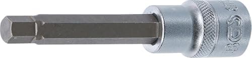 Image of BGS 4268 | Bit Socket | length 100 mm | 12.5 mm (1/2") Drive | internal Hexagon 9 mm