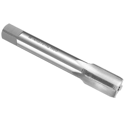 Image of sourcing map Hand Plug Tap M14 x 0.75 H2 Metric Thread Plug Style Taps Straight Flute Screw Tapping Threading Tool High Speed Steel HSS6542