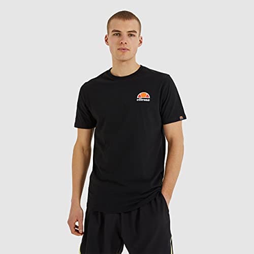 Image of Ellesse Men's Canaletto T Shirt, Black, M UK