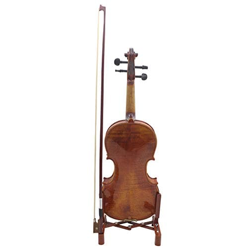 Image of Leoie Portable Adjustable Foldable Musical Instrument Stand with Bow Holder for Violin Stand