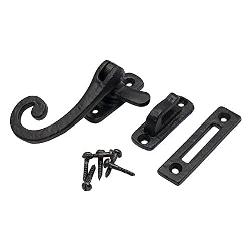 Image of Merriway® BH01579 Window Casement Fasteners - Black Antique