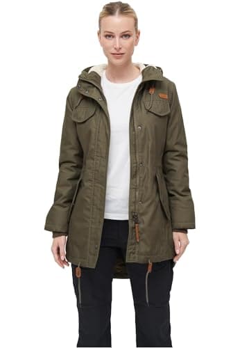 Image of Brandit Women Marsh Lake Parka, color: olive, size: XS