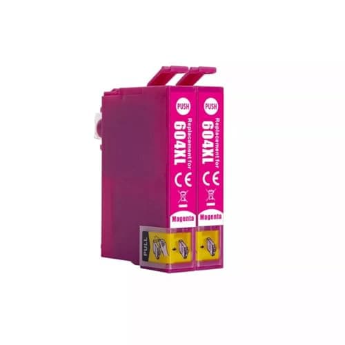 Image of Ink Jungle 2x 604XL Magenta Compatible Ink Cartridges For Epson XP3200 XP3205 XP4200 XP4205 XP2200 XP2205 WF2910DWF WF2930DWF WF2935DWF WF2950DWF Printers