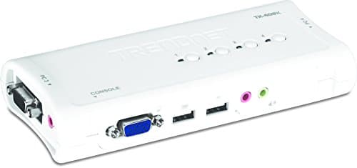 Image of TRENDnet 4-Port USB KVM Switch Kit w/Audio
