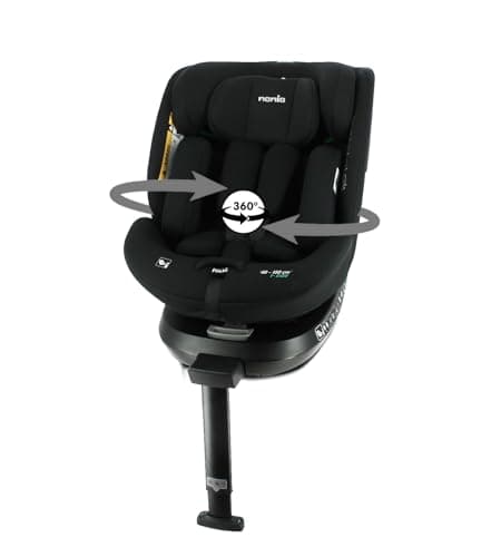 Image of Nania - Spirit car seat 360° Swivel - I-Size 40-150 cm - Upgradeable from Birth to Approx. 12 Years - Group 0+/1/2/3 - isofix fixations + Support Leg