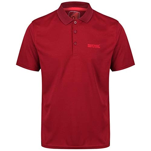 Image of Regatta Maverick IV Polo T-shirt - Delhi Red, Large