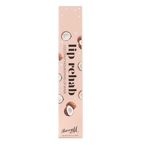 Image of Barry M Lip Rehab Nourishing Lip Mask, Coconut flavour Clear