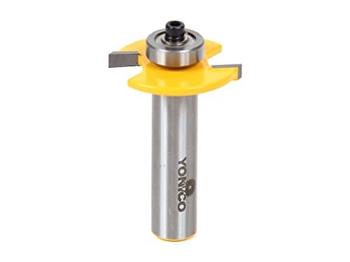 Image of Yonico 14183#10 Biscuit Joint Slot Cutter Router Bit 1/2-Inch Shank