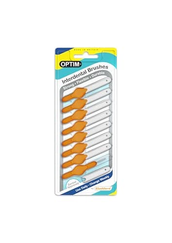 Image of ICON OPTIM Interdental Brush XXXFine Orange (Pack 8)